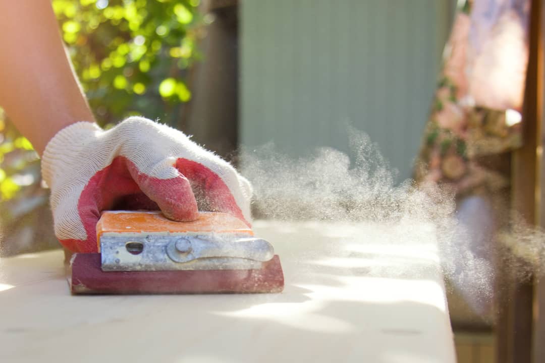 Sanding Between Coats of Stain Homely Baron