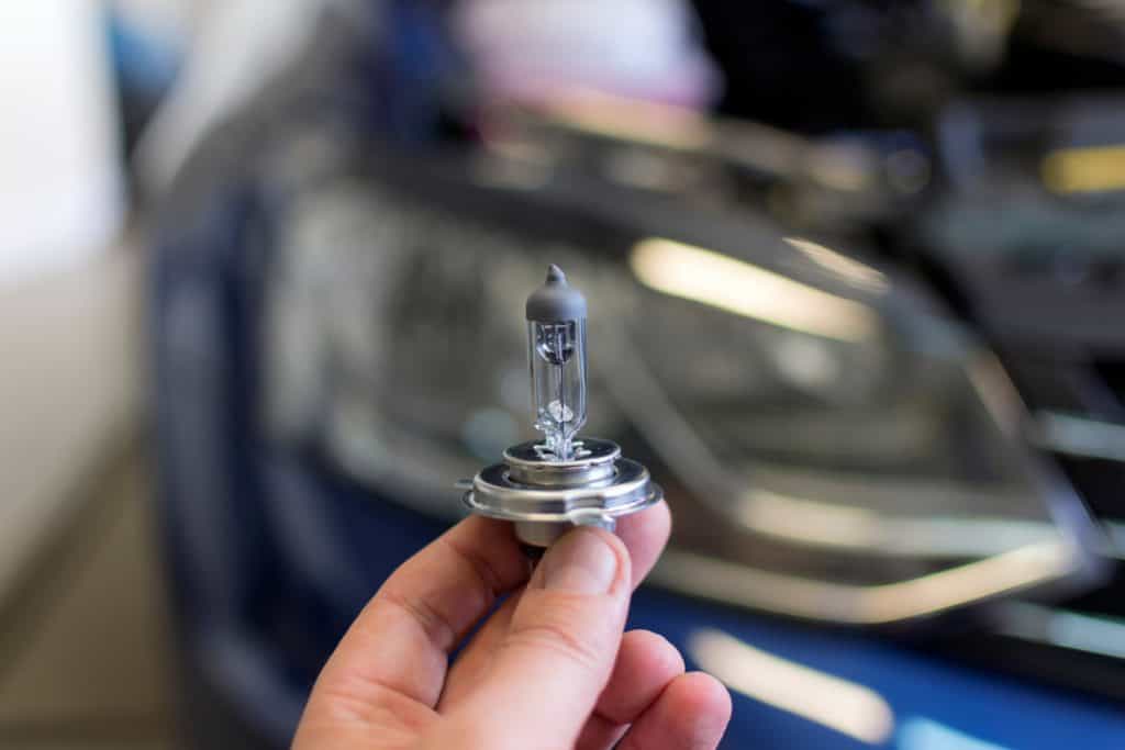 how to tell if halogen bulb is blown