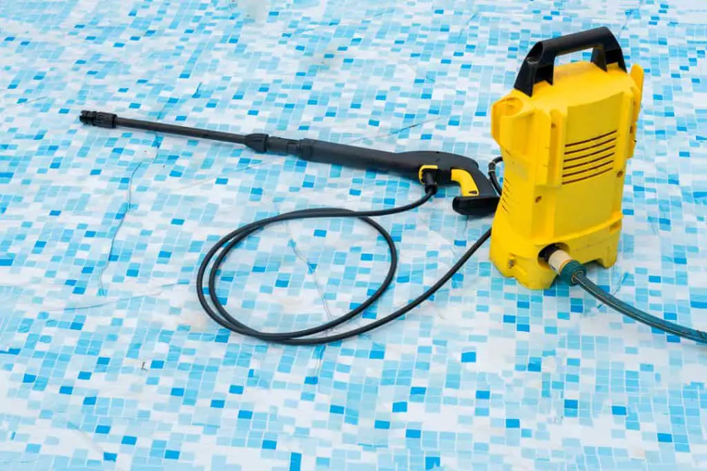 keep a pool clean without a pump by flossing