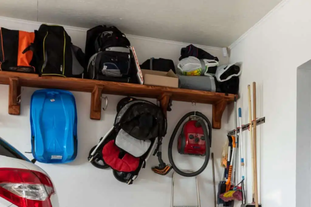 storing vacuum in garage