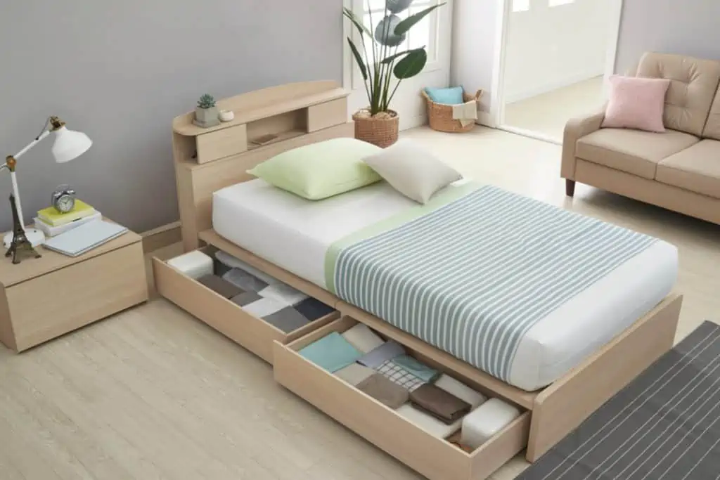 under the bed Bedroom Storage Ideas For Those Who Need Space