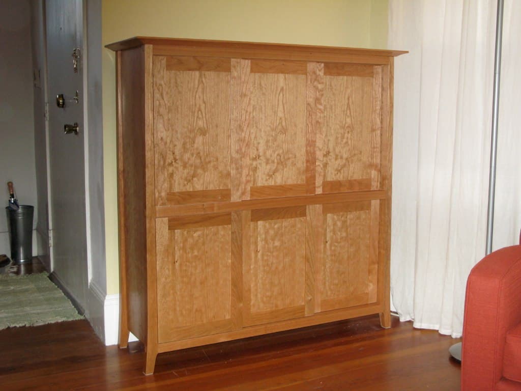 Living room - cherry TV cabinet (2008)