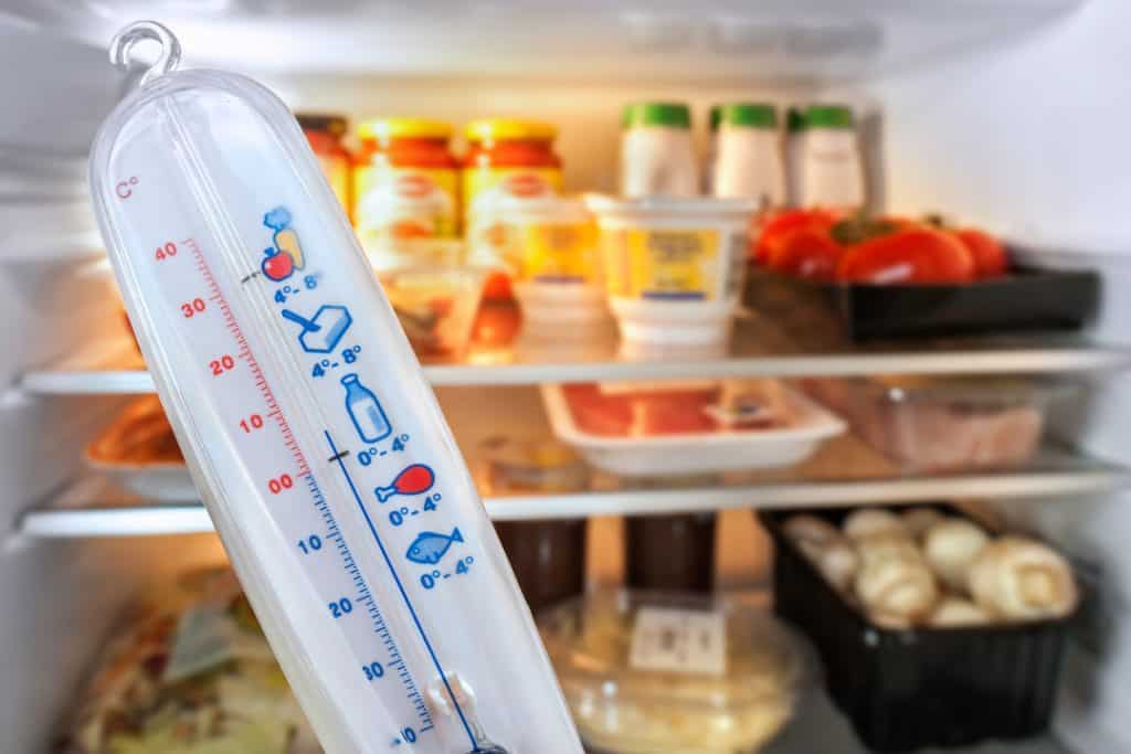 temperature of fridge