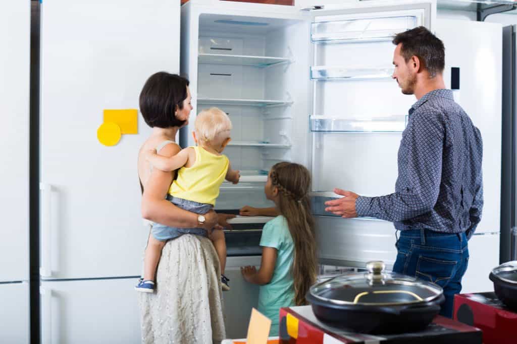 what to do with food when getting a new refrigerator