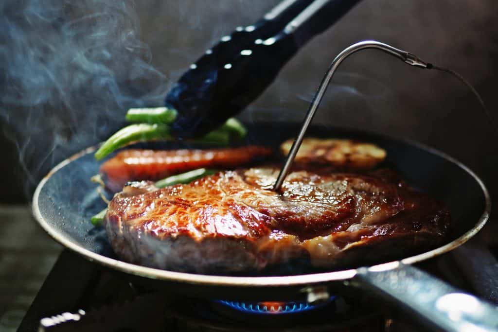 can you sear a steak in a nonstick pan
