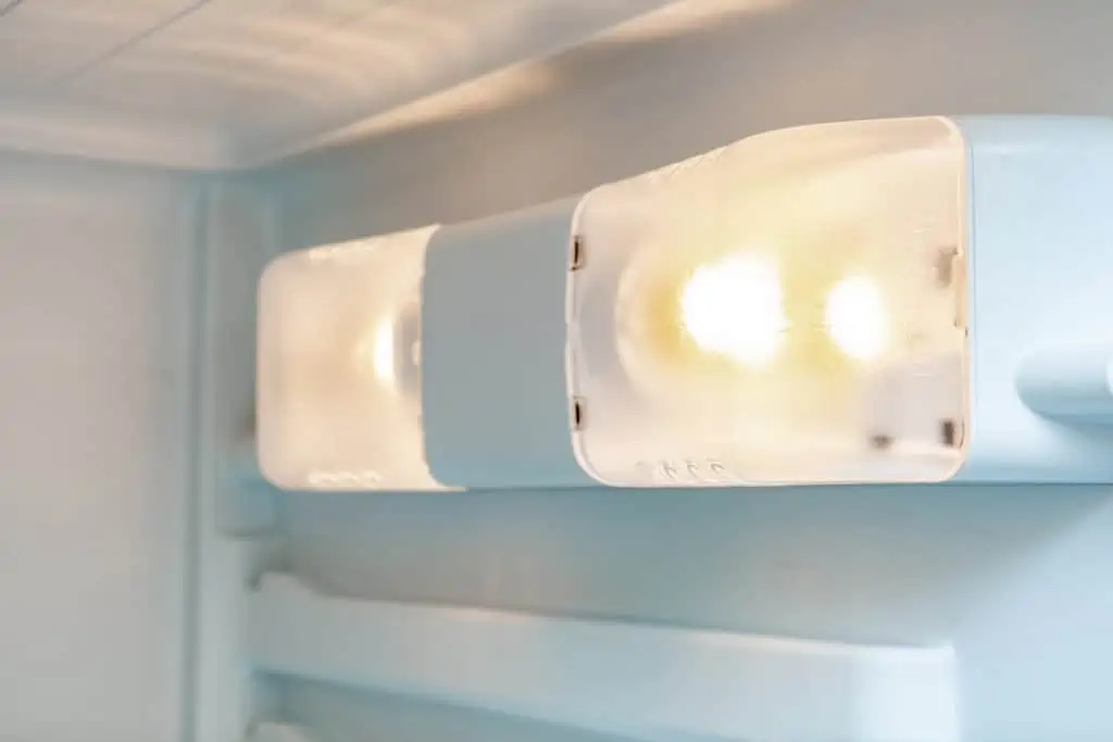 can you use a regular light bulb in a refrigerator