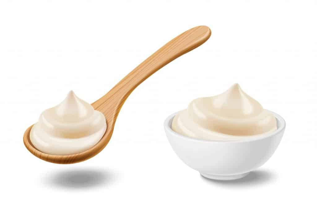 vector image of mayonnaise